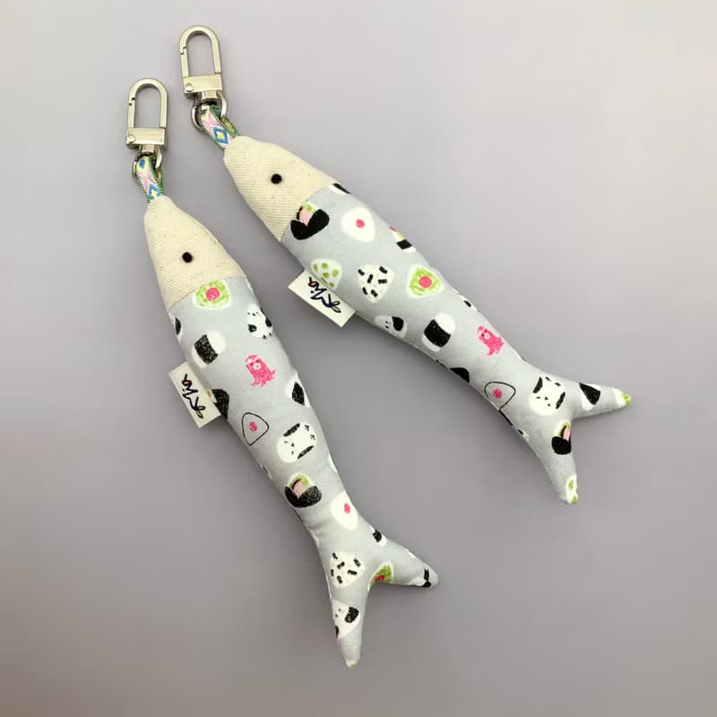 魚魚吊飾/鑰匙圈/書包識別/行李箱識別