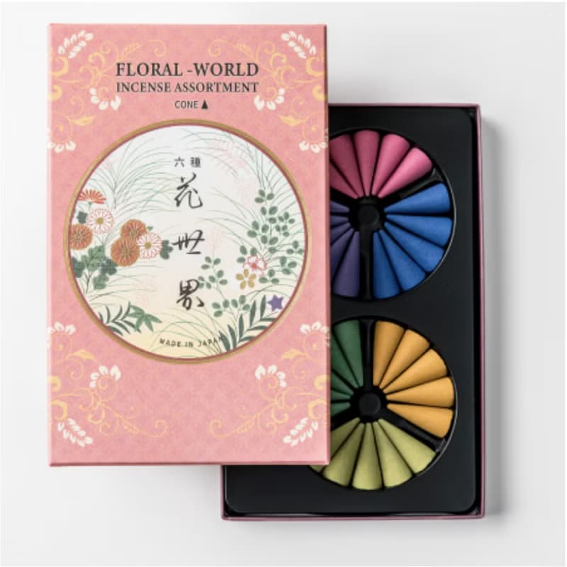 六種花世界 香椎組 Floral World 【松榮堂 香水香 花世界系列】