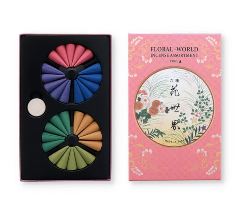 六種花世界 香椎組 Floral World 【松榮堂 香水香 花世界系列】