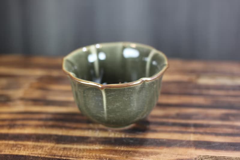 【送禮好物】80ml 深色哥窯 冰裂紋 幸福茶杯 鶯歌葉敏祥作品