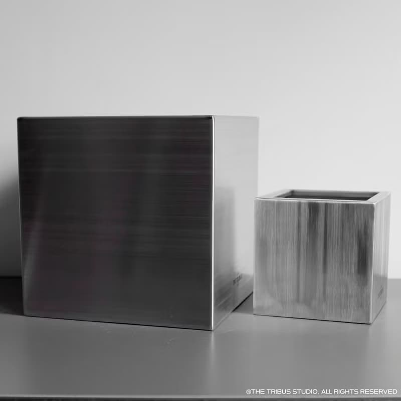 【IRON BOX 不鏽鋼方盆栽 】