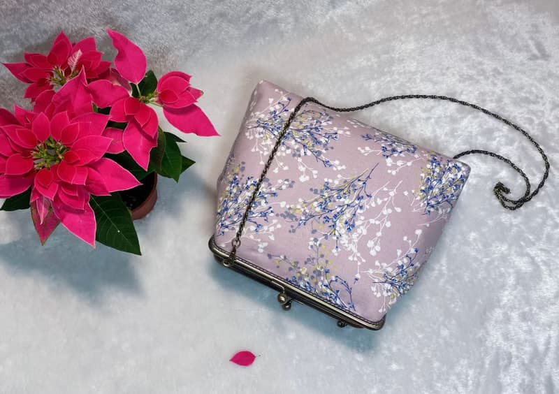 花束口金包/大容量