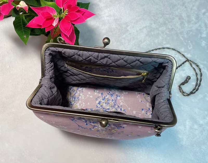 花束口金包/大容量