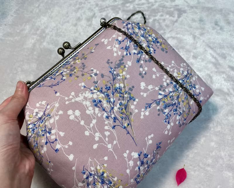 花束口金包/大容量