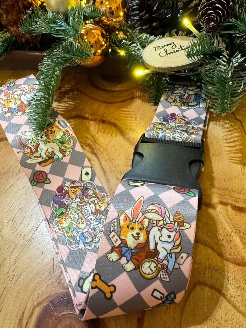 哥基 Corgi in the wonderland 行李帶