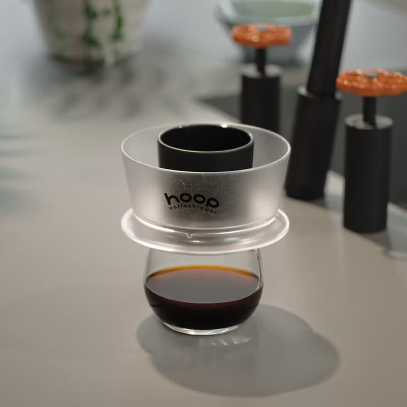 【Ceado】義大利 Hoop 咖啡濾杯附上蓋 (黑色 / 透明 / 海藍色)