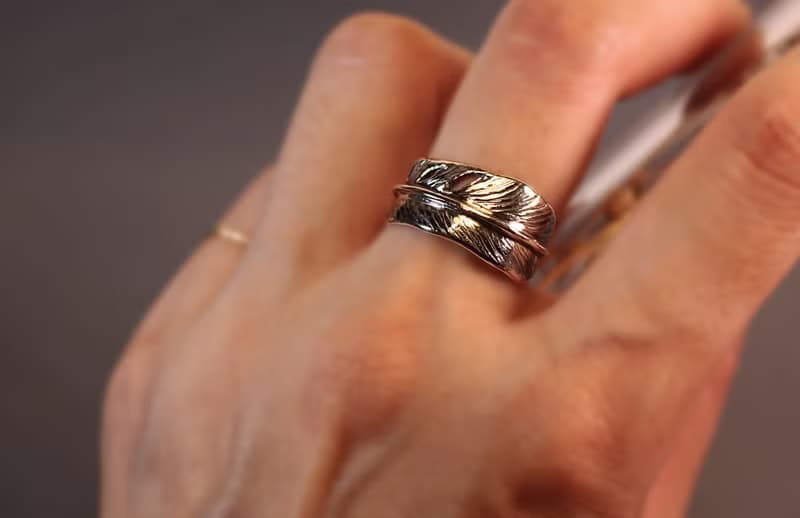 植物系列-春天的擁抱925銀戒