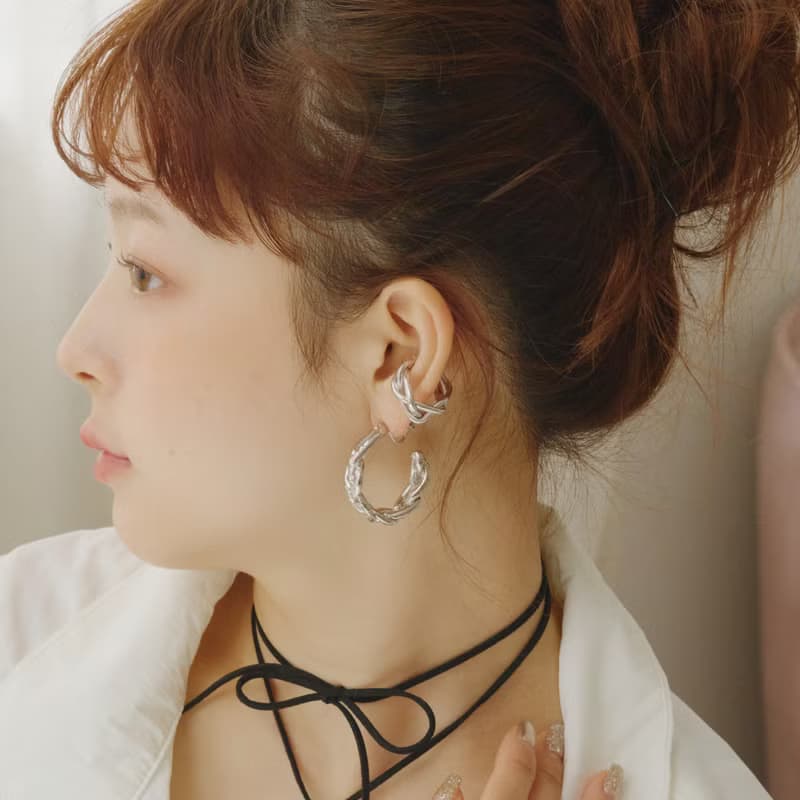 Braided Ear Cuff (Gold/Silver)
