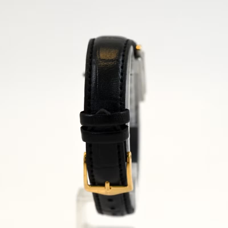 SEIKO EXCELINE 女性用腕時計 QUARTZ 19mm Gold Tank Shape Case Ref.1220-5090 手錶 古董錶