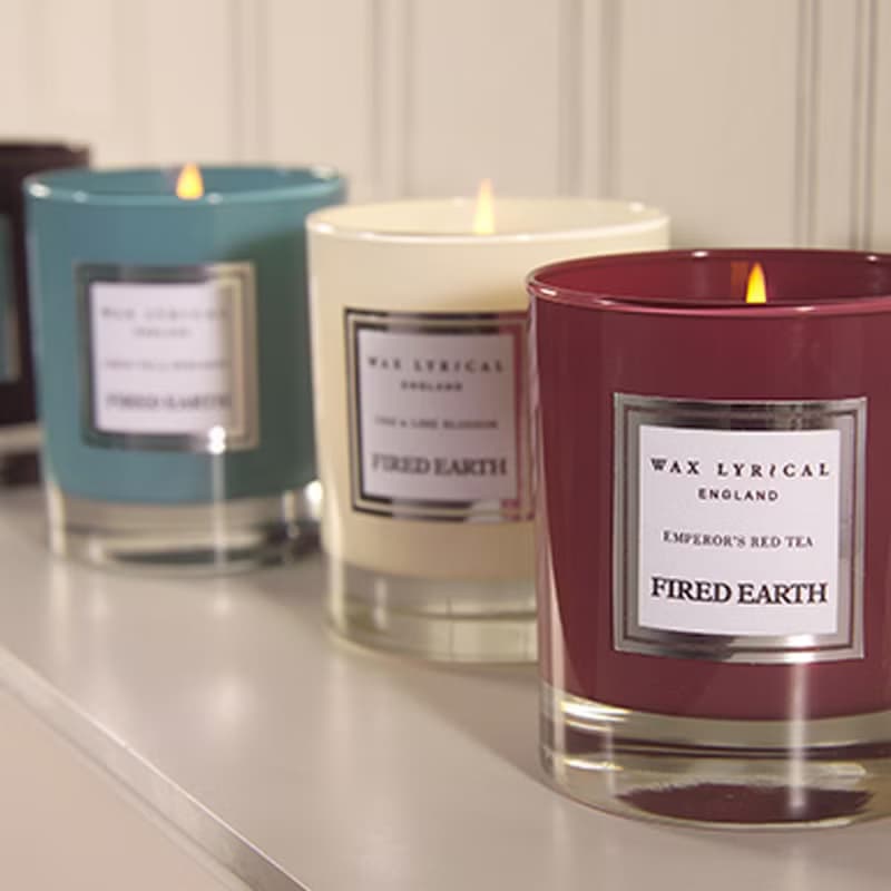 【Portmeirion】WAX LYRICAL | 雙蕊蠟燭 洋甘菊與紫羅蘭(60hr)