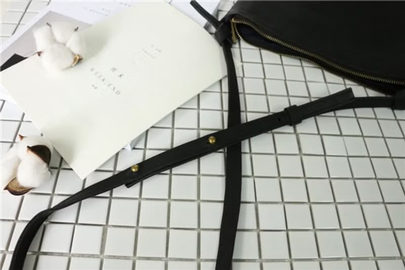 Mingen'Handiwork手工簡約牛皮實用斜跨真皮包女包PB16011