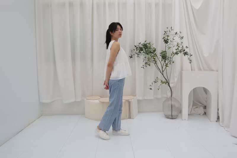 【純粹點點】厚底休閒鞋_白粉
