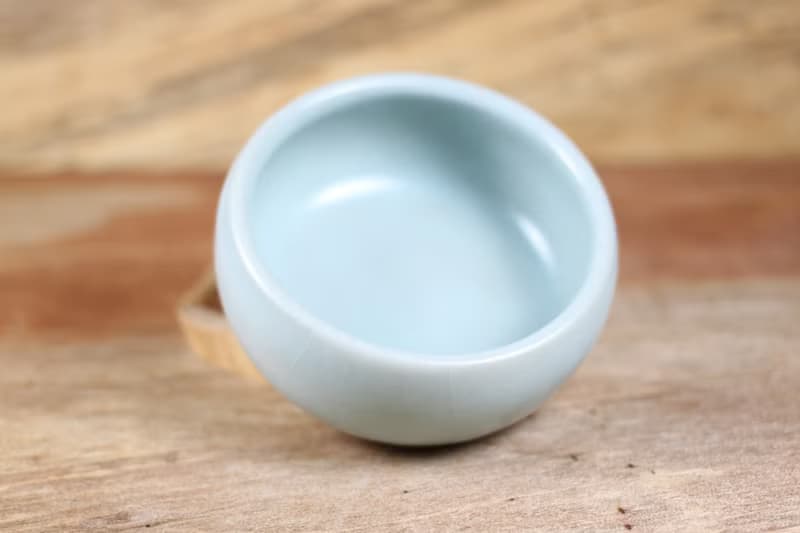 【送禮好物】汝窯天青 手拉坯杯 咖啡濾杯下座 名家葉敏祥手作