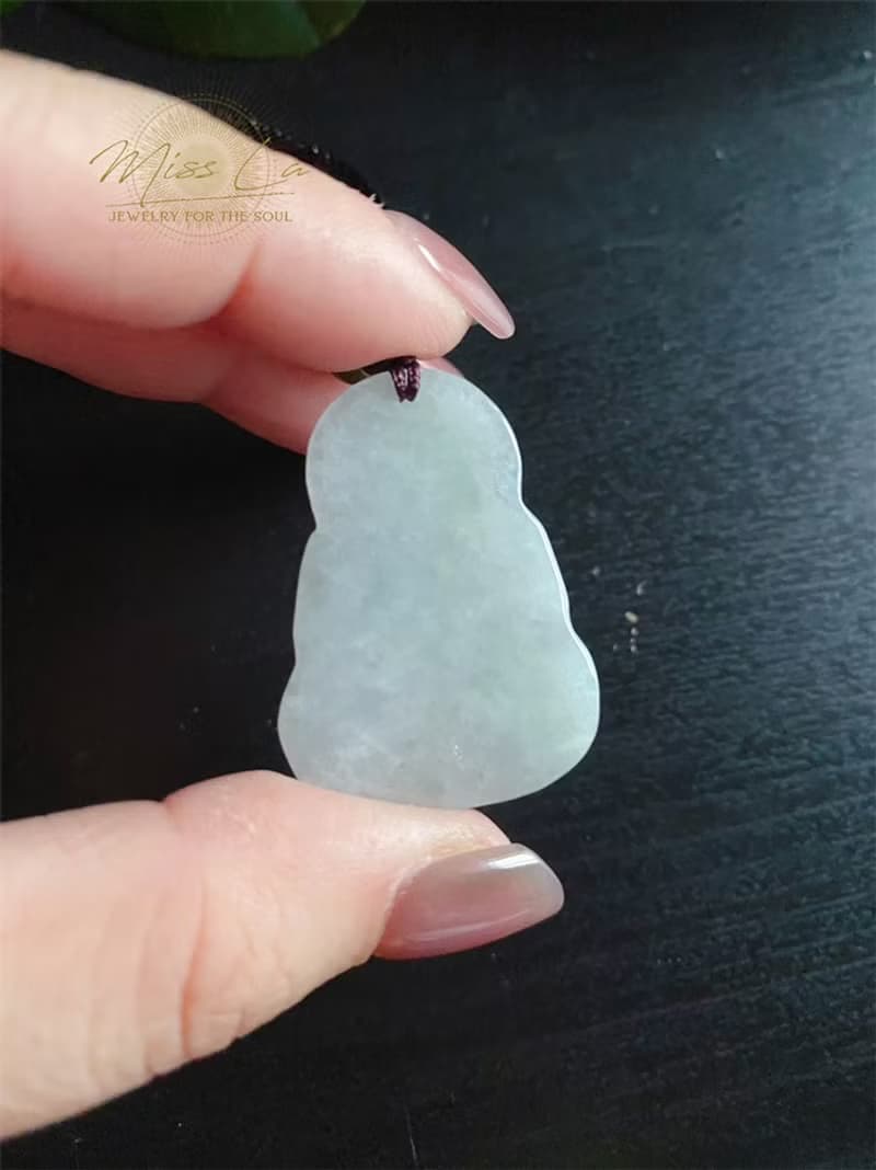 天然緬甸玉翡翠 觀音 菩薩 禮物 玉墜 項鍊 吊飾 保平安 健康