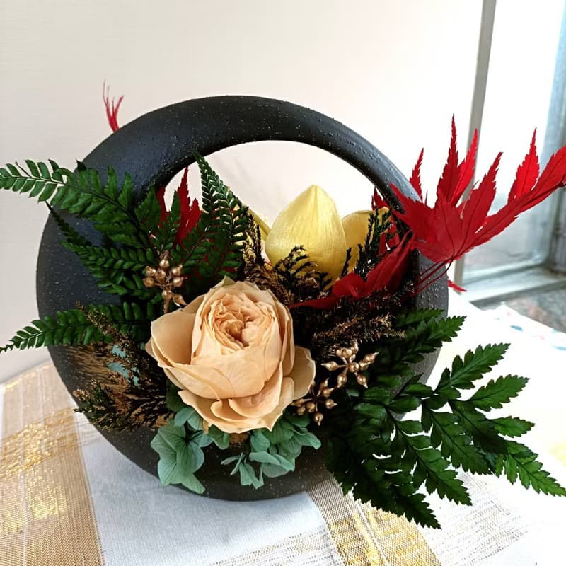 精品時尚古典 開店開幕展覽退休永生花禮盆花 入厝開幕居家佈置
