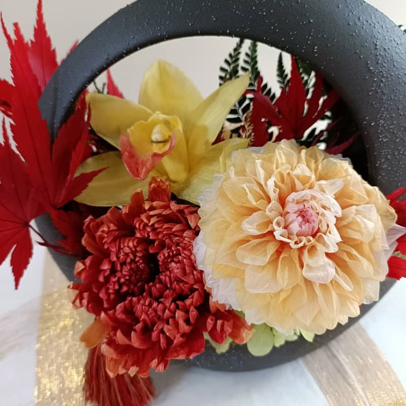 精品時尚古典 開店開幕展覽退休永生花禮盆花 入厝開幕居家佈置