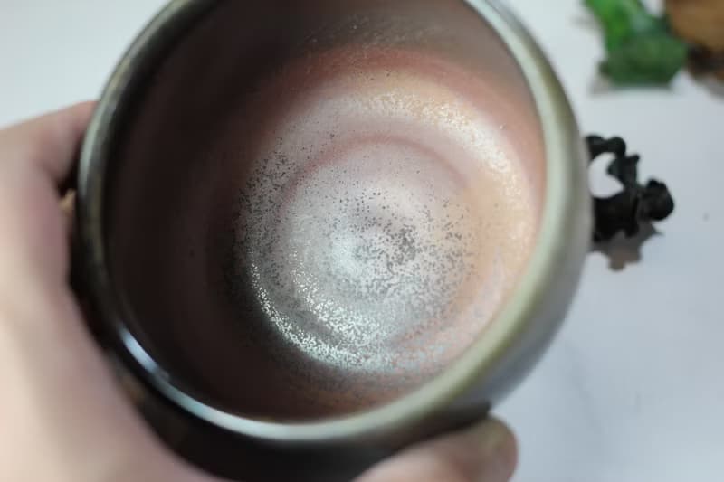 【送禮好物】290ml 柴燒 天目釉 手拉坯茶碗 茶杯 鶯歌葉敏祥作