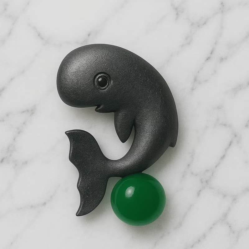 鯨喜 玉 墜子 天然碧玉 6mm 925 純銀項鍊 生日 母親節 禮物