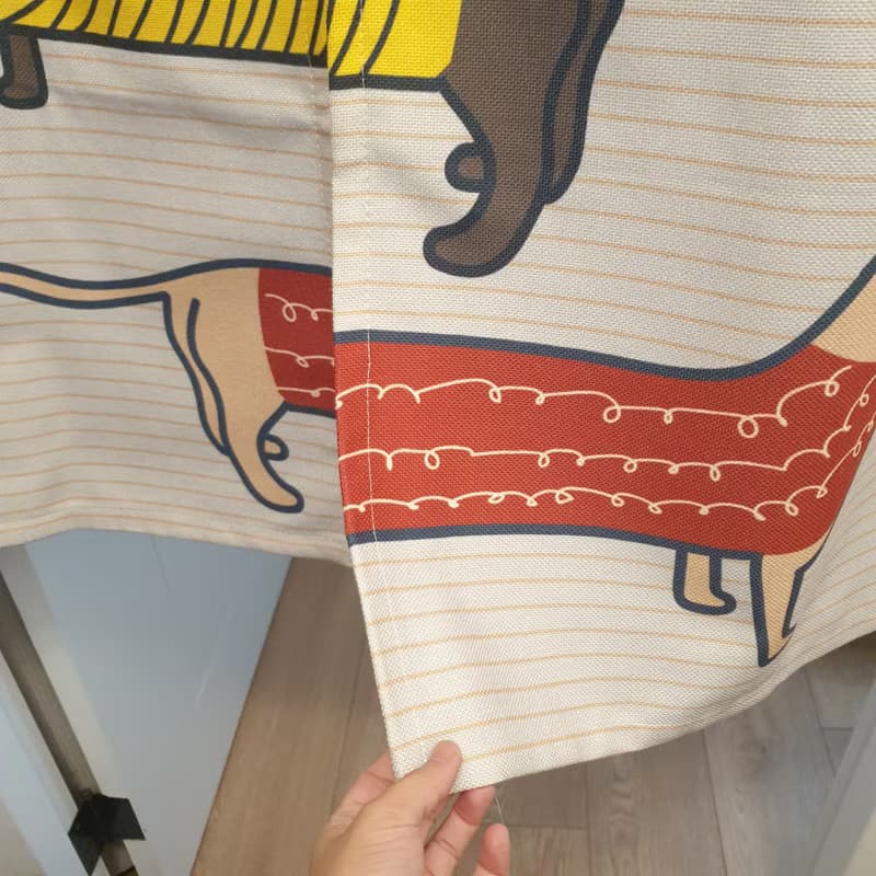 臘腸狗 門簾
