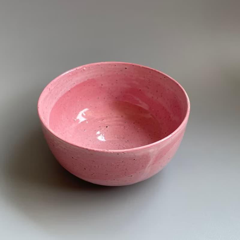@studio_florero 草莓絞胎大缽 | 水方 | 花器 | 花入 | 茶碗
