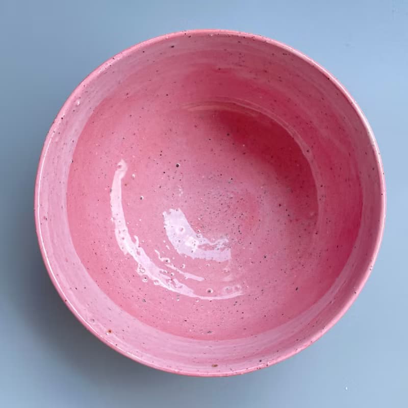 @studio_florero 草莓絞胎大缽 | 水方 | 花器 | 花入 | 茶碗