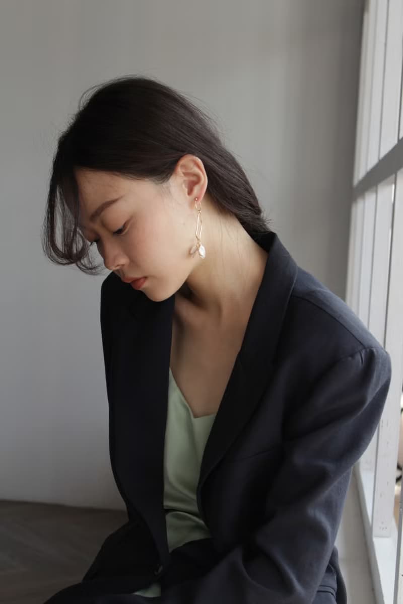 畫家花束 耳環 / 耳夾可 樹脂 飾品 可愛 上班族耳環 紙盒包