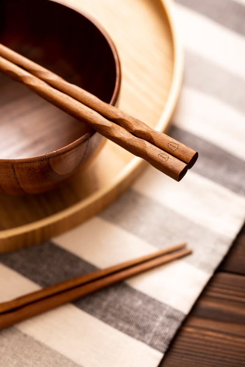 Islandoffer島嶼製作 創意鐵木螺旋筷子 尖頭粗柄筷子 (1對)