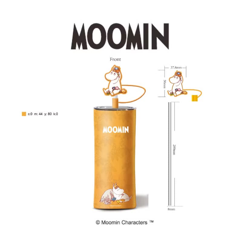 【Pinkoi x Moomin】限量 陶瓷保溫瓶450ml 聖誕送禮