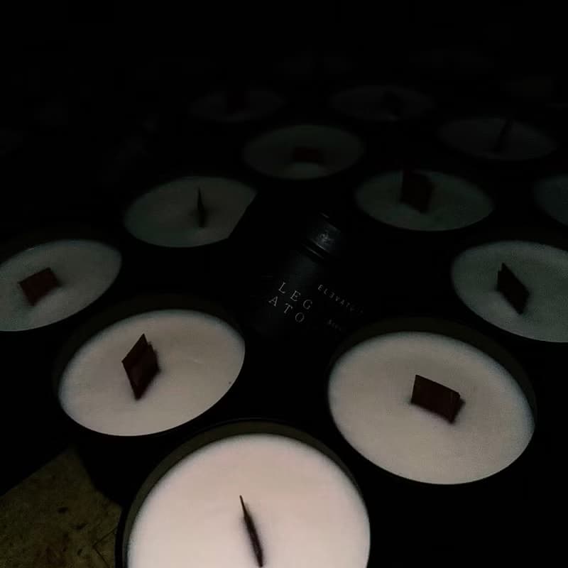 SCENTED CANDLE 香氛隨行蠟燭100g LEGATO 焙茶清辛調