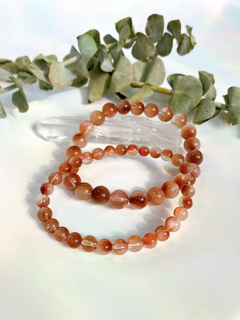 粉紫兔毛水晶||兔毛水晶/水晶/手串/手鍊