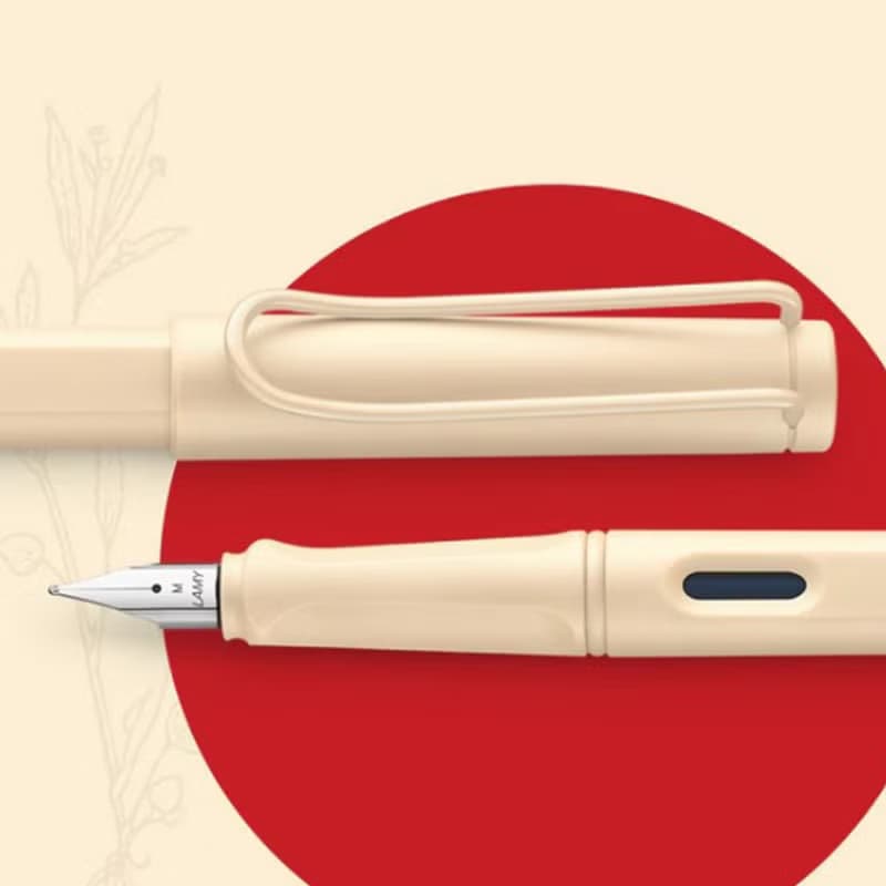 【雷雕刻字】獨家 / LAMY 鋼筆 A6 鋼筆用筆記本禮盒 - safai