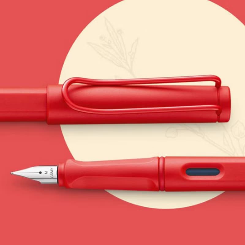 【雷雕刻字】獨家 / LAMY 鋼筆 A6 鋼筆用筆記本禮盒 - safai