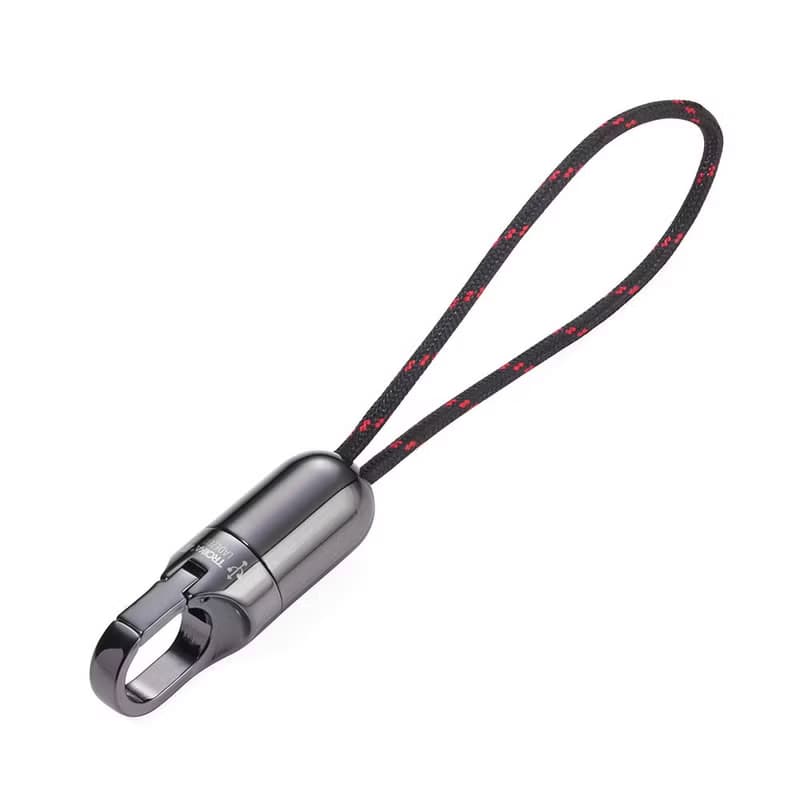 【畢業禮物】USB尼龍充電線鑰匙繩