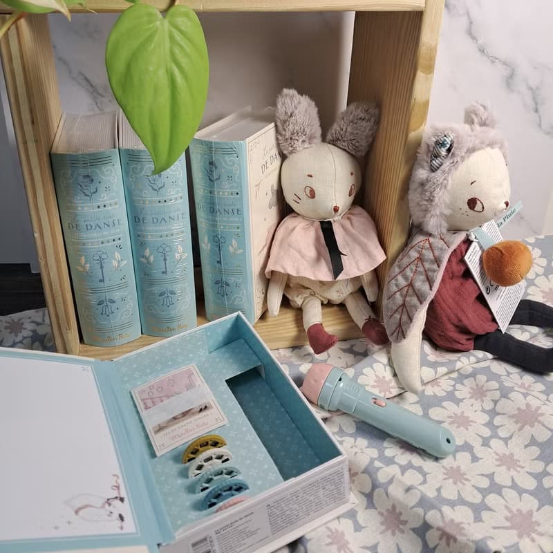 法國 Moulin Roty 故事書手電筒豪華組 - 小小舞蹈學校