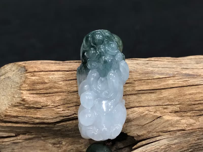 免費開光 天然翡翠招財貔貅手鍊 油青翡翠手鍊 開運 防小人 擋煞