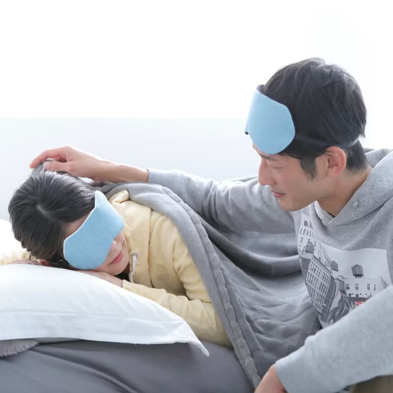 日本眼罩 Denim light blue  |有附收納袋|免費禮品包裝