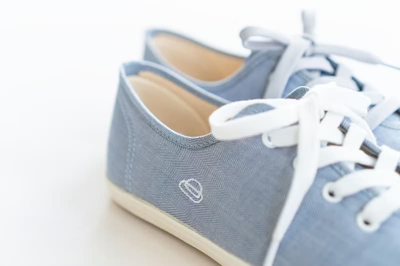 【腳踏車日】草帽藍 春夏熱銷花布鞋