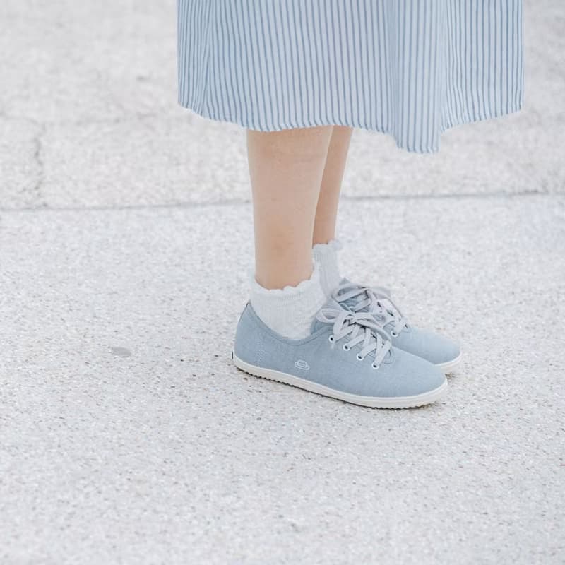 【腳踏車日】草帽藍 春夏熱銷花布鞋