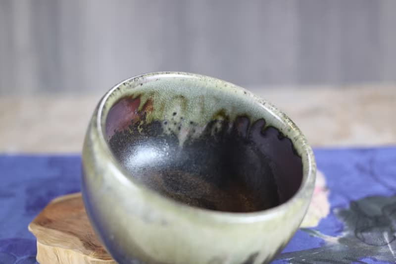 【送禮好物】天然落灰 柴燒茶碗 名家葉敏祥手作 230ml