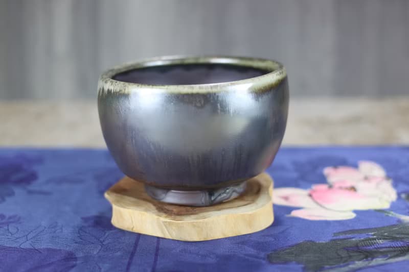 【送禮好物】天然落灰 柴燒茶碗 名家葉敏祥手作 230ml
