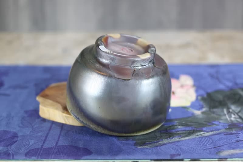 【送禮好物】天然落灰 柴燒茶碗 名家葉敏祥手作 230ml
