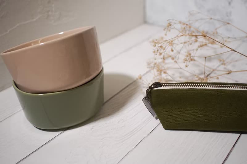 日常系列餐具袋/筷套/限量手工包/小草綠/現貨供應中