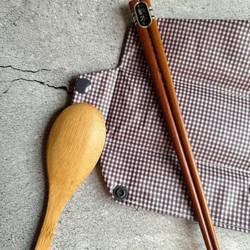 減塑生活 環保防水餐具袋