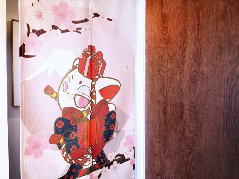 招財貓 Mittsu Kumi 布藝門簾