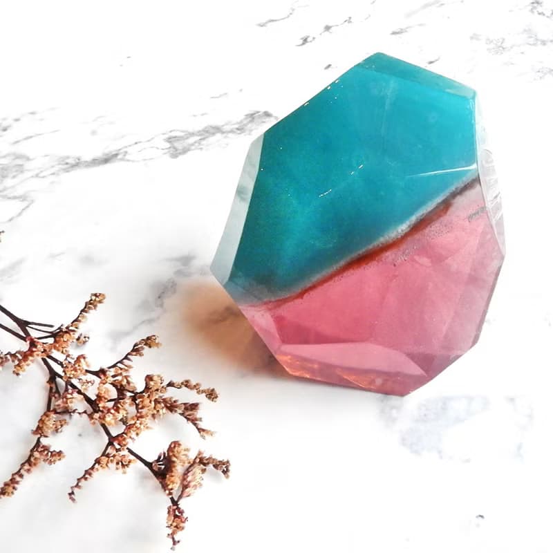 【5%營收支持公益】寶石手工皂 十二月生日石-土耳其石 Turquois