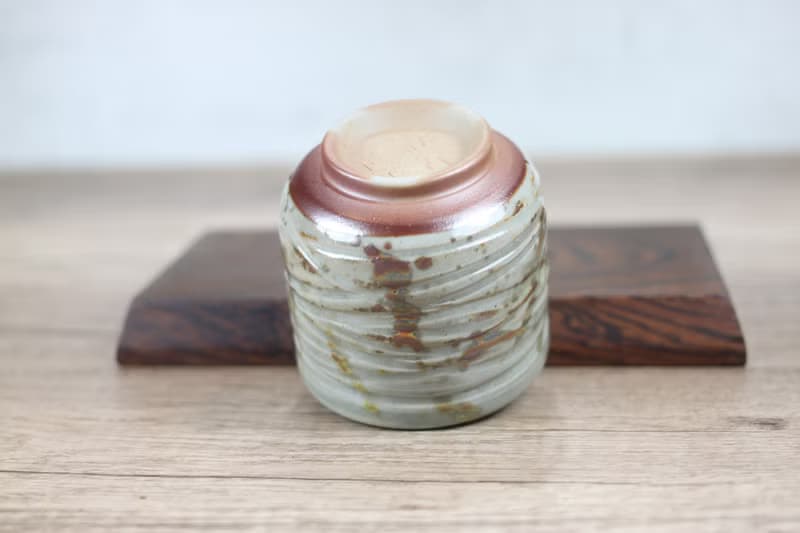 【送禮好物】潑墨 手工柴燒 日式茶杯 名家葉敏祥手作 160ml