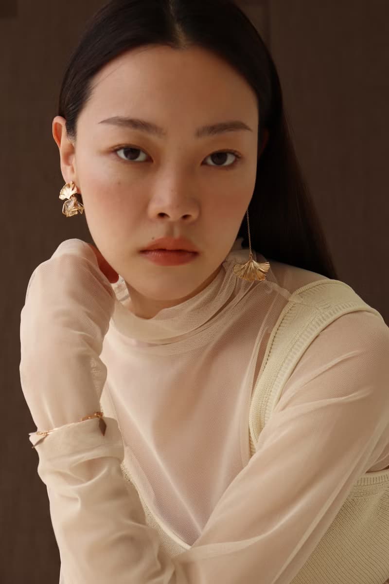 2021永恆的愛情銀杏耳環/耳針耳夾 耳夾耳環 樹脂 送禮 聖誕節