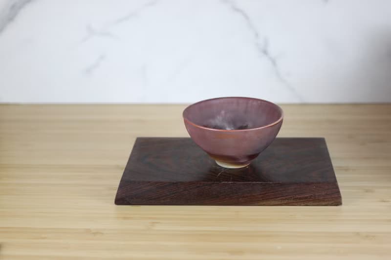 【送禮好物】120ml 鐵釉 柴燒茶杯 茶碗 鶯歌名家葉敏祥作品