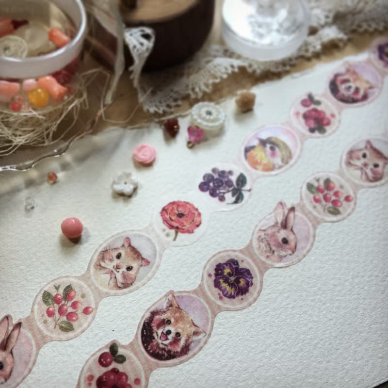 Rabbitoffee Masking Tape (No.3 - Le Portrait)