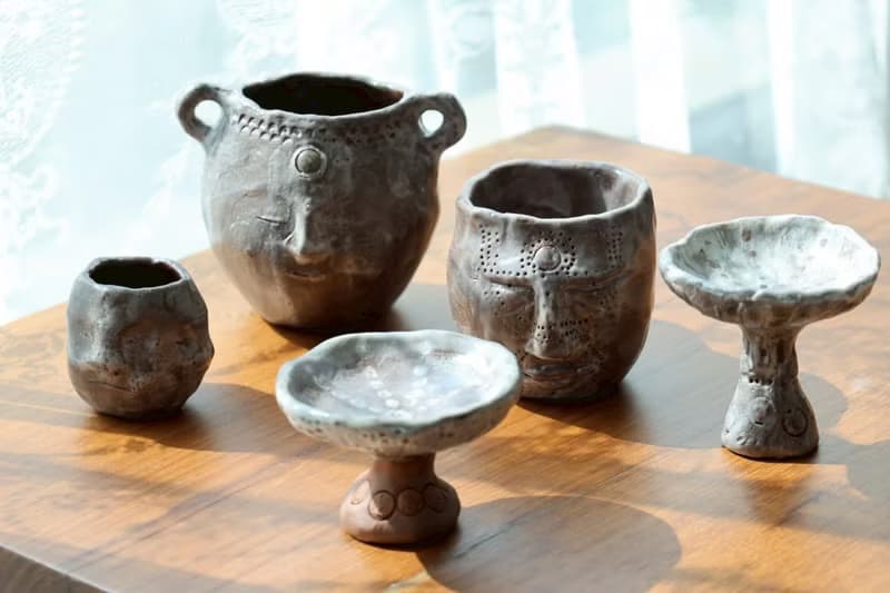 【喬遷禮物】聖靈之皿花器侘寂風雕塑擺件收藝術作品